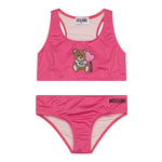 Moschino Costume 2 Pezzi Top-Mutandina Tinta Unita per Bambina HAL00P FUXIA MOSCHINO 