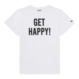 Moschino Abito Tinta Unita con Stampa per Bambina HAV0GQ BIANCO MOSCHINO 