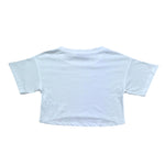 Moschino T-Shirt Girocollo Tinta Unita con Stampa per Bambina HDM070 BIANCO MOSCHINO 