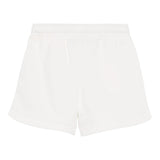 Moschino Short Tuta Tinta Unita con Loog per Bambina HDQ01M BIANCO MOSCHINO 