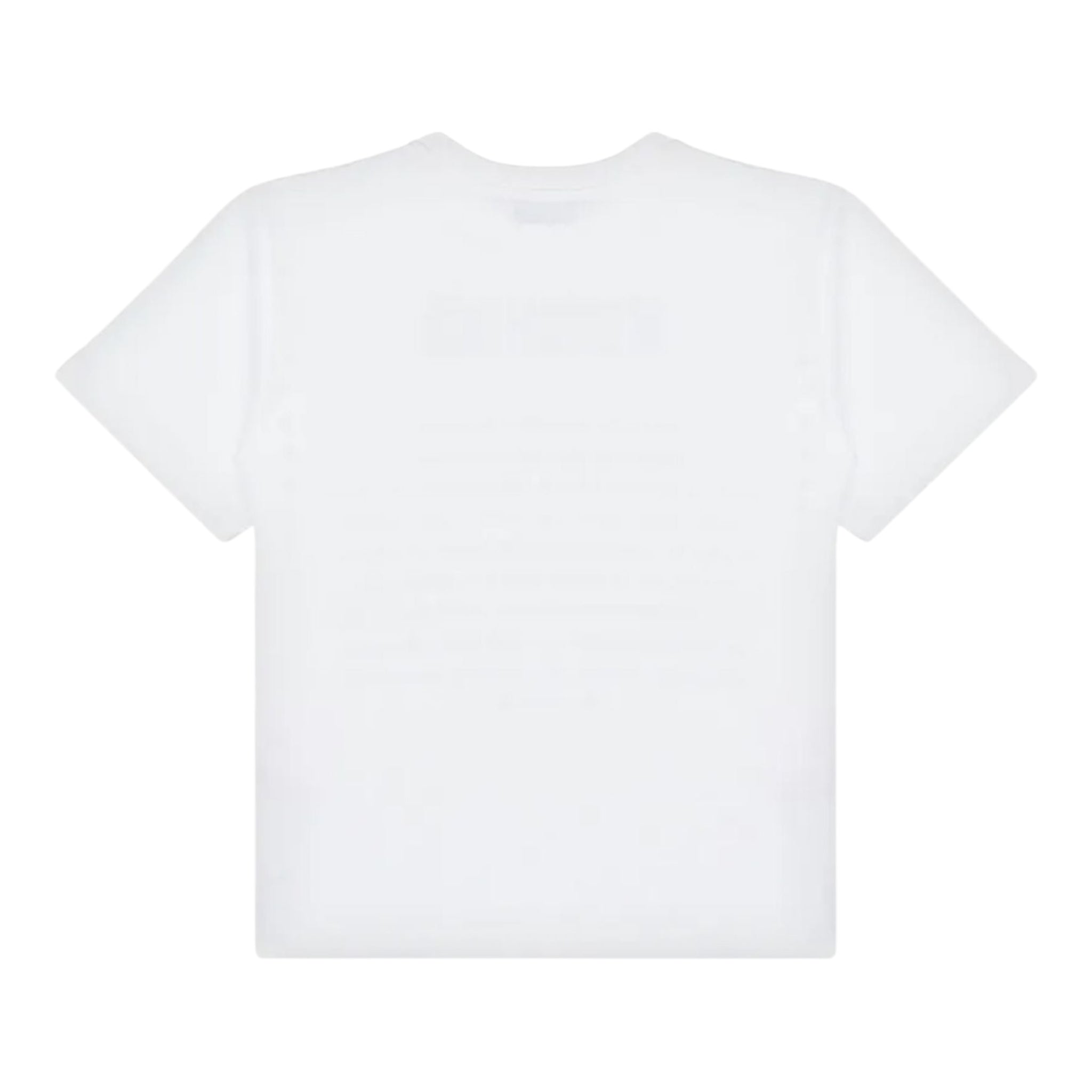 Moschino T-Shirt Girocollo Tinta Unita con Stampa per Bambino HQM050X BIANCO MOSCHINO 