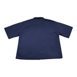 Moschino Camicia Mezza Manica Tinta Unita con Stampa per Bambina HUC01W BLU MOSCHINO 