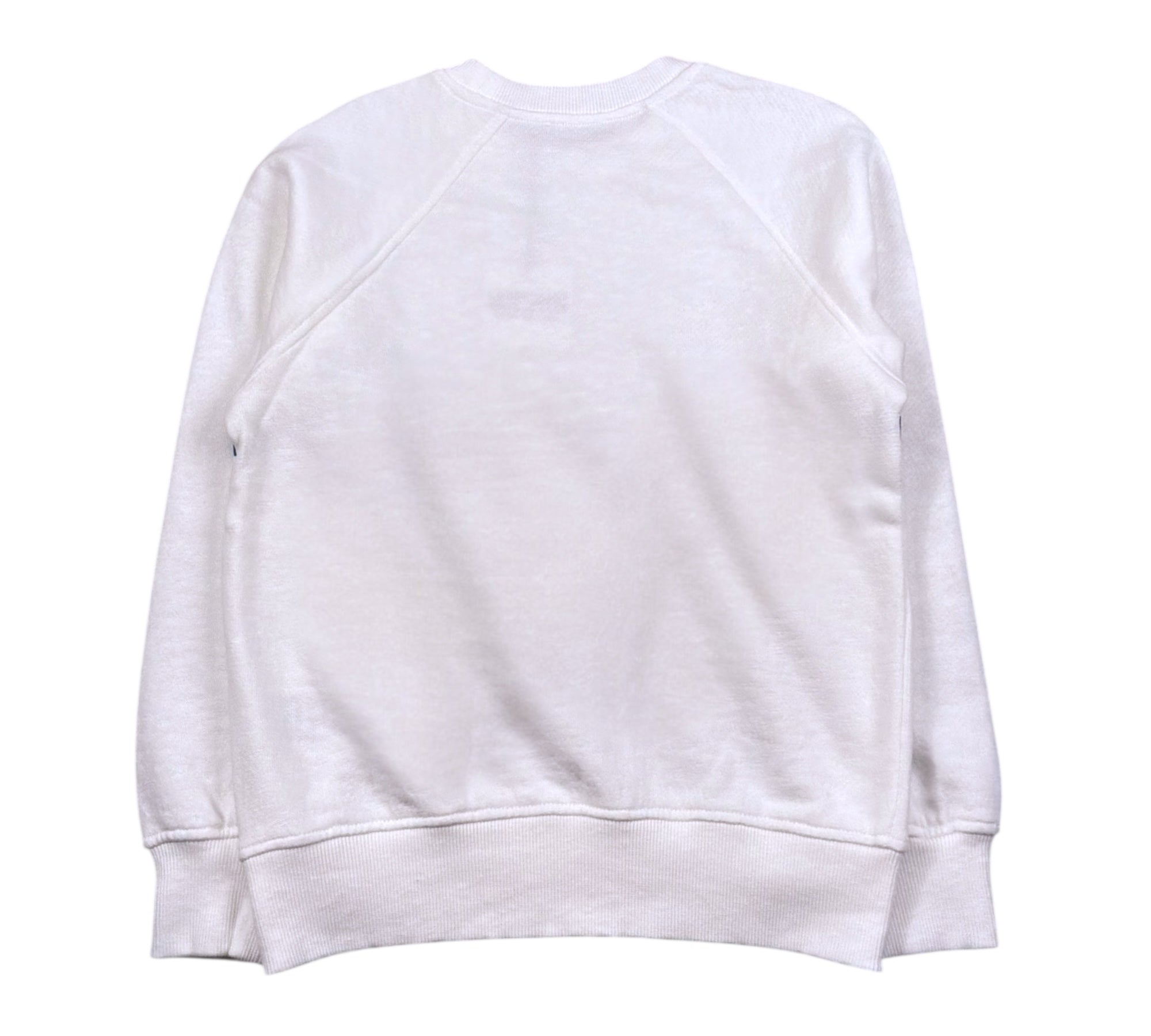 Moschino Felpa Chiusa Girocollo Tinta Unita con Logo per Bambino HUF09M BIANCO MOSCHINO 