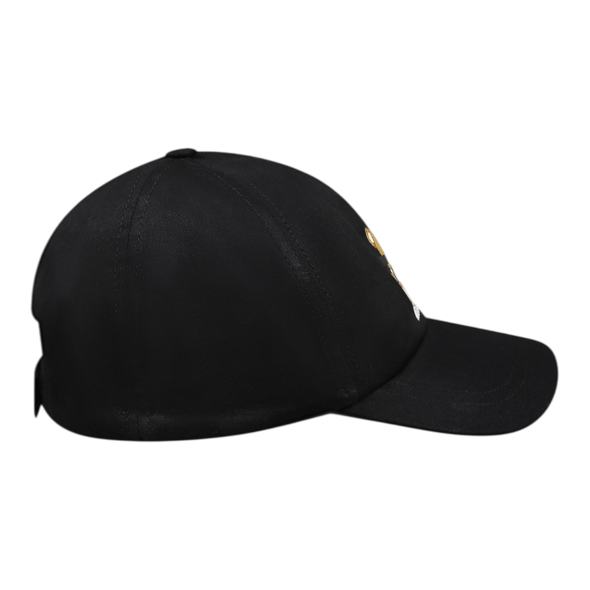 Moschino Berretto Fantasia Quadretti con Stampa per Bambino HWX01N NERO MOSCHINO 