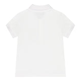 Moschino Polo Mezza Manica Tinta Unita con Stampa per Neonato M9M01P BIANCO MOSCHINO 