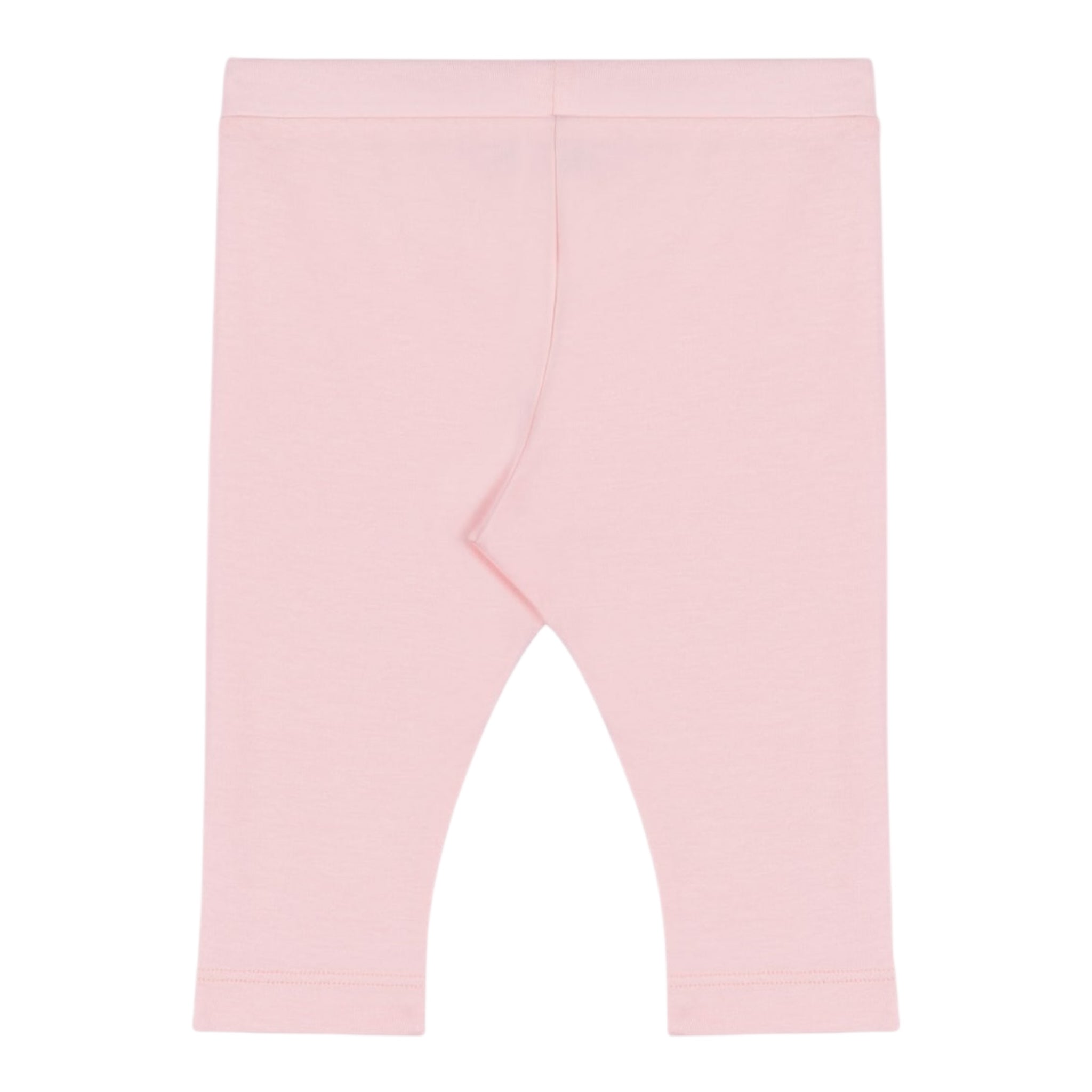 Moschino Leggins Tinta Unita con Logo per Bambina MDP03D ROSA MOSCHINO 