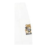 Moschino Pantalone Tinta Unita con Elastico In Vita per Bambino MUP05CX BIANCO MOSCHINO 