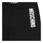 Moschino Bermuda Tinta Unita con Logo per Neonato MUQ01LN NERO MOSCHINO 