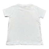 Mousse T-Shirt Girocollo Tinta Unita con Stampa per Bambina LOVEPRINCESSS BIANCO MOUSSE 