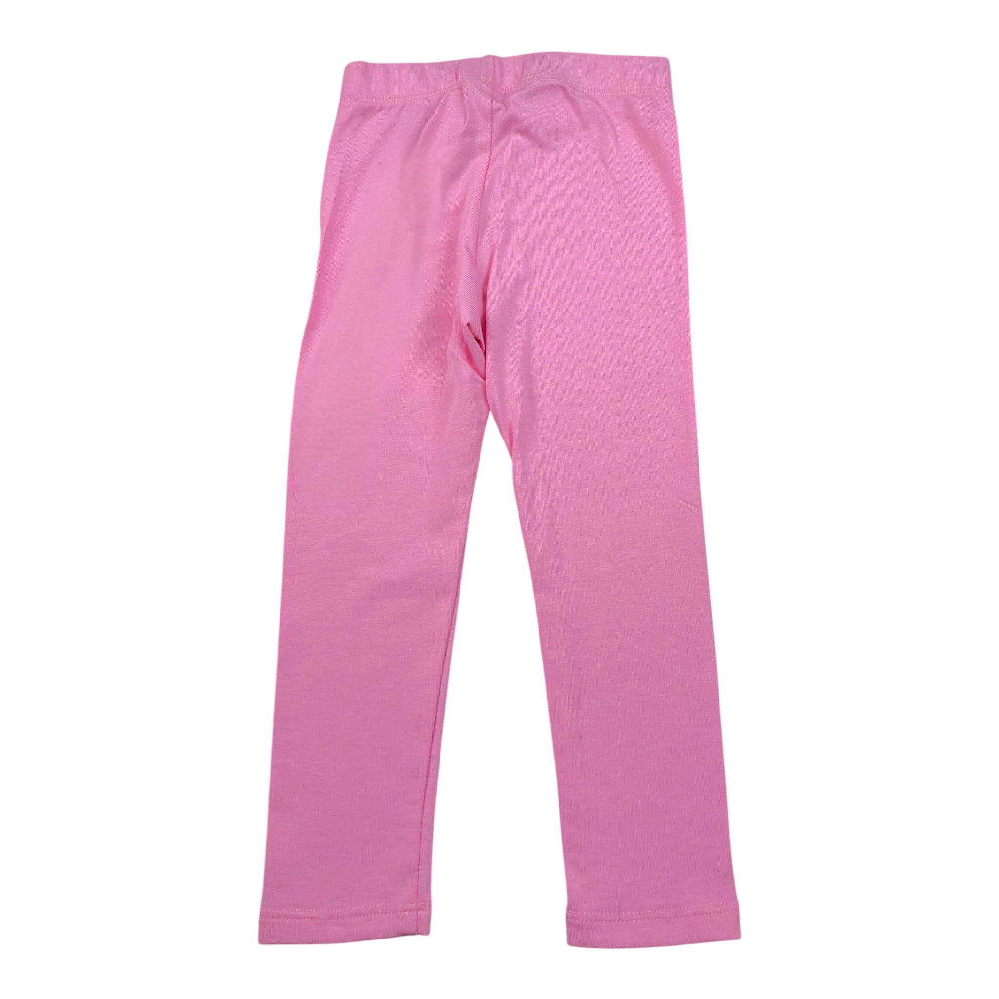Mousse Leggins Tinta Unita con Stampa per Neonata UNILEOPINKLN ROSA MOUSSE 