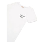 N°21 T-Shirt Girocollo Tinta Unita con Stampa per Bambina N2101Z BIANCO N°21 