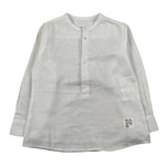 Nanan Camicia Manica Lunga tinta unita Bianco per Bambino E2315748B BIANCO NANAN 