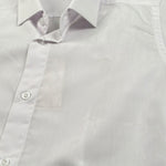 Nazareno Gabrielli Camicia Tinta Unita Manica Lunga per Bambino NGP16B BIANCO NAZARENO GABRIELLI 