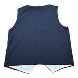 Nera 20.52 Gilet Tinta Unita con Bottoni per Bambino N15435 BLU NERA 20.52 