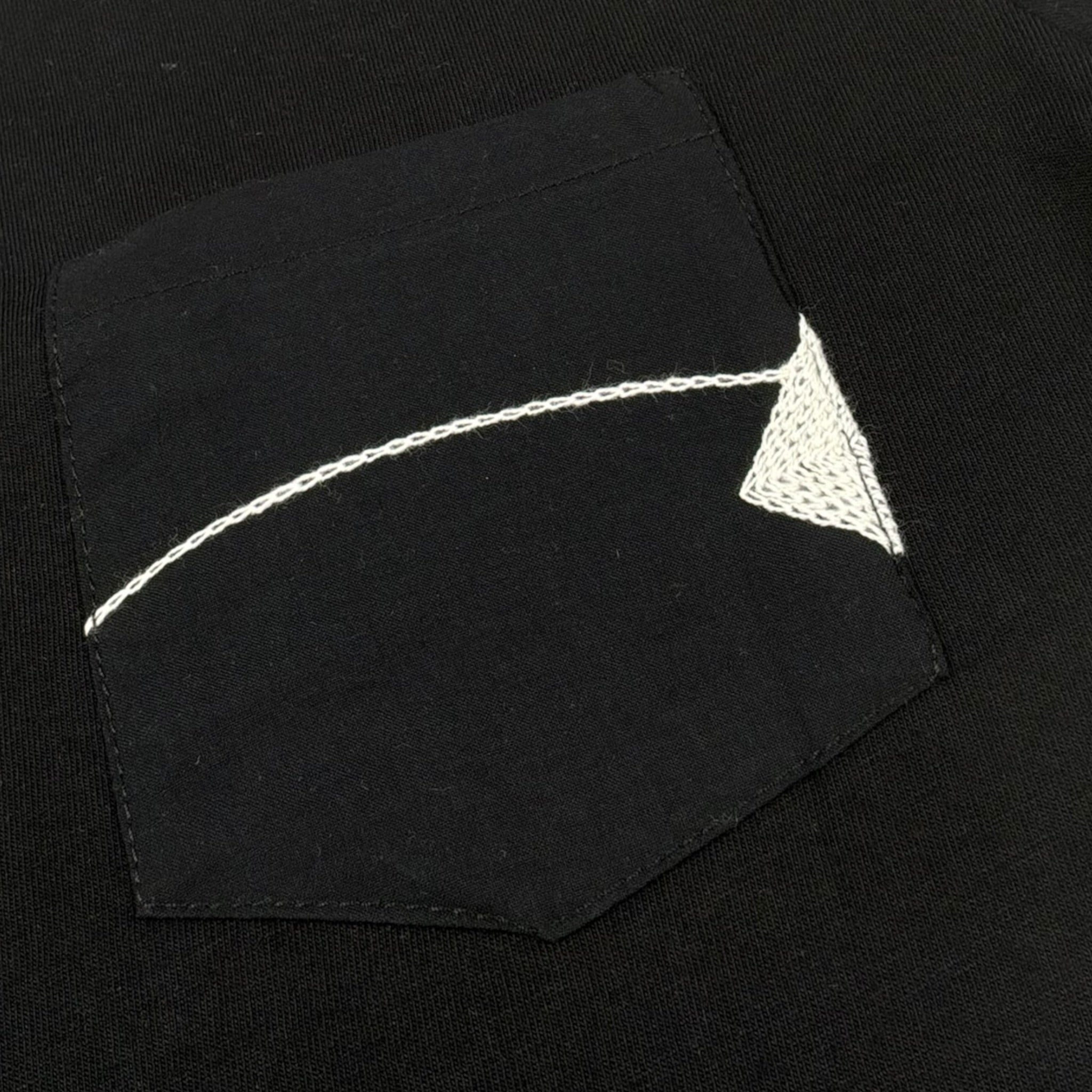 Never Too T-Shirt tinta unita con Taschino Nero per Bambino NT2270R NERO NEVER TOO 