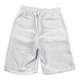 Never Too Bermuda tinta unita con Elastico In Vita Bianco per Bambino NT2289R BIANCO NEVER TOO 