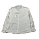 New Gereration Camicia Manica Lunga tinta unita Bianco per Bambino 221152 BIANCO NEW GERERATION 