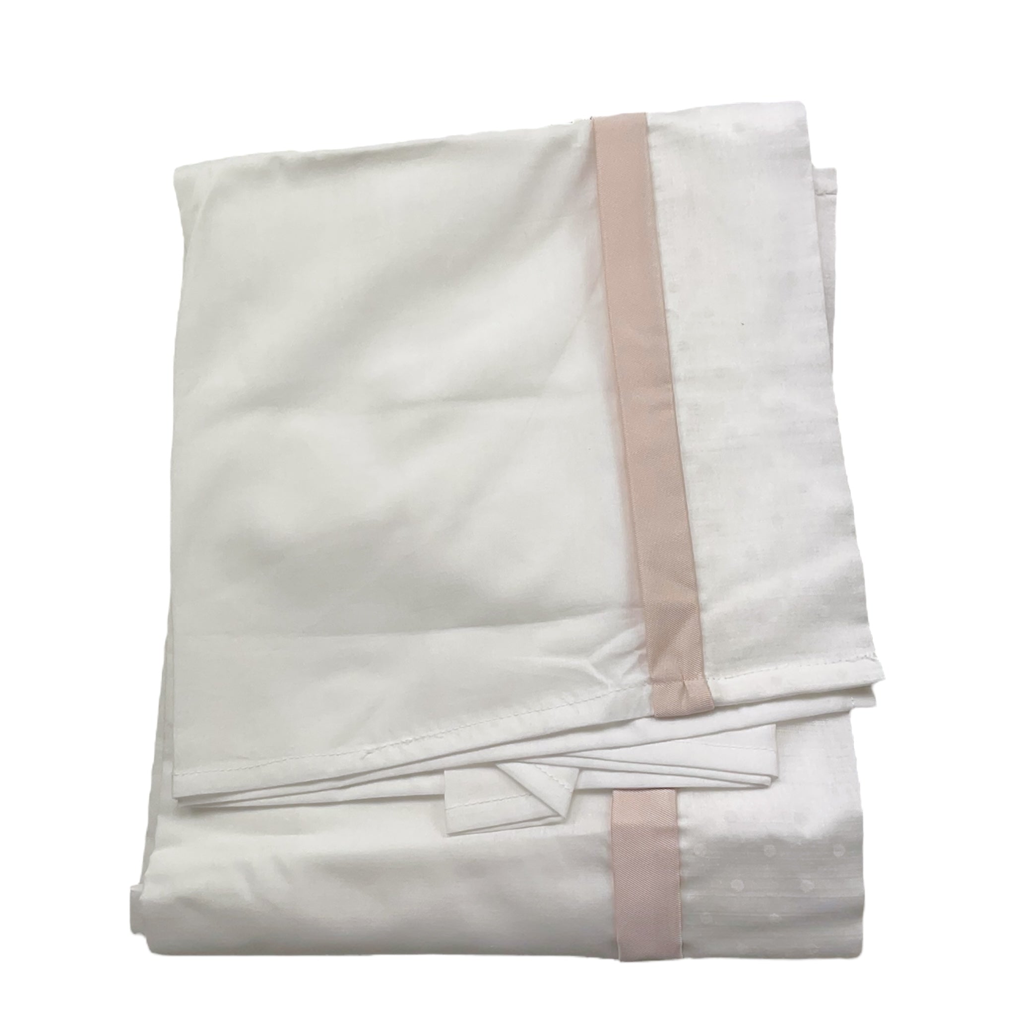 Ninnaoh Coperta Tinta Unita con Applicazioni per Neonata E25LE2 BIANCO NINNAOH 
