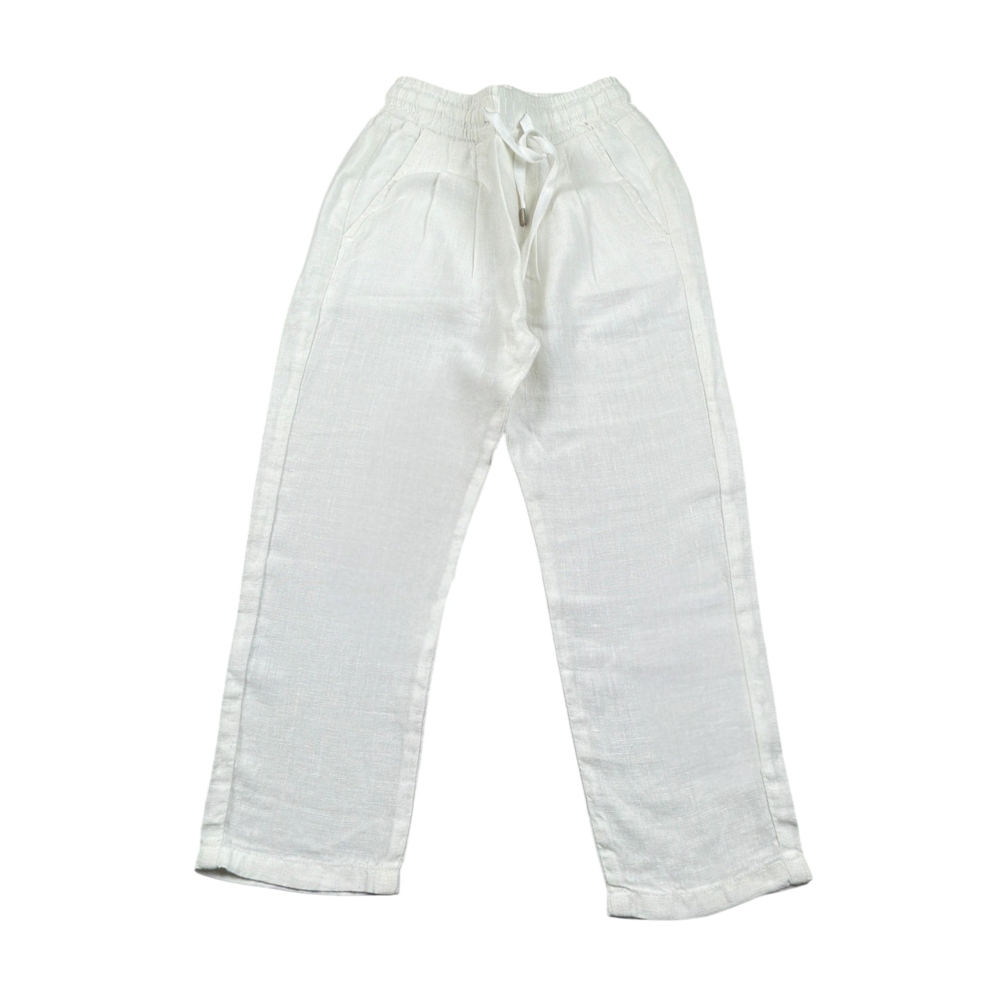 Numbers Pantalone tinta unita con Elastico In Vita Bianco per Bambino DDD BIANCO NUMBERS 