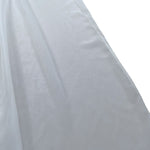 Nunzia Corinna Pantalone Modello Palazzo Tinta Unita Velato per Bambina NJ6015994 BIANCO NUNZIA CORINNA 