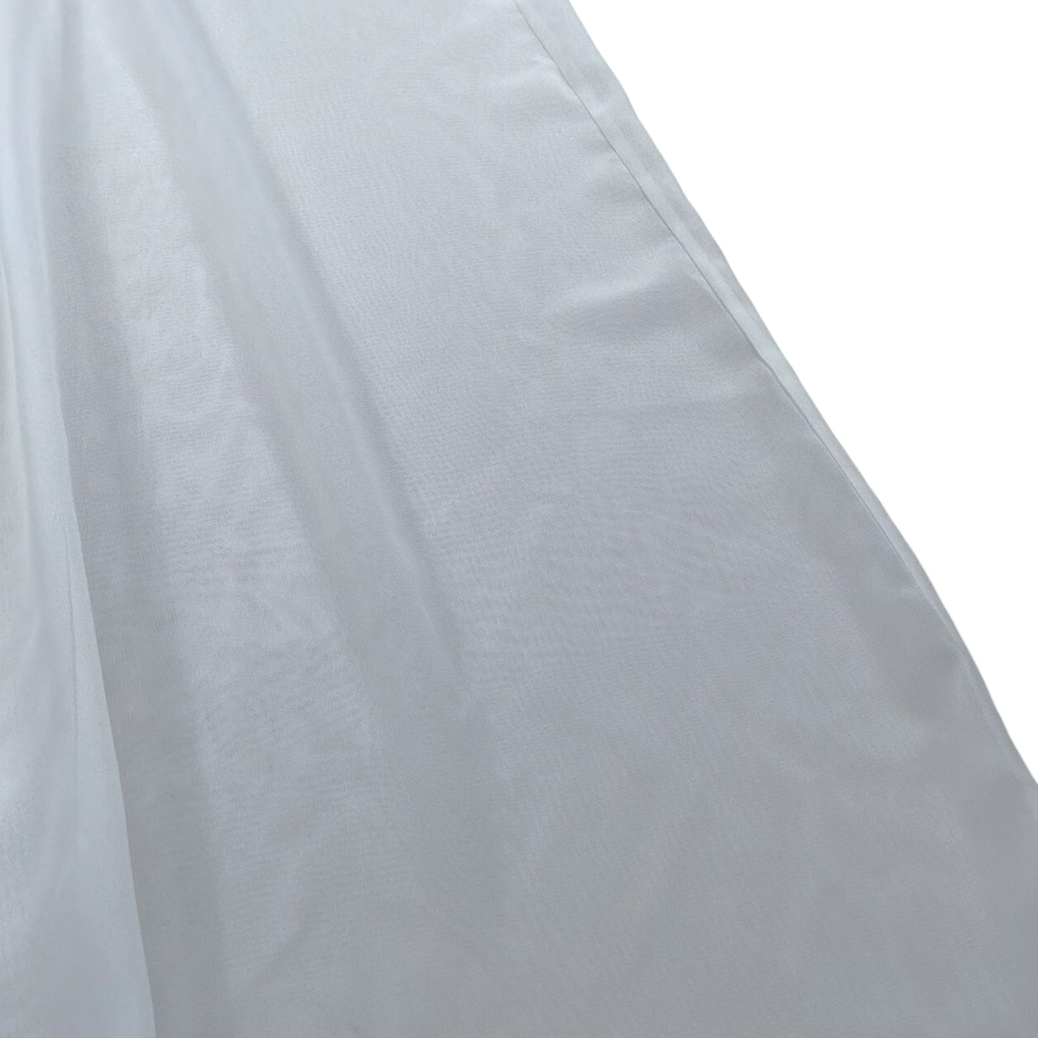Nunzia Corinna Pantalone Modello Palazzo Tinta Unita Velato per Bambina NJ6015994 BIANCO NUNZIA CORINNA 