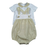 Pangasa Completo 2 Pezzi T-Shirt-Salopette per Neonata 2585170 BIANCO PANGASA 