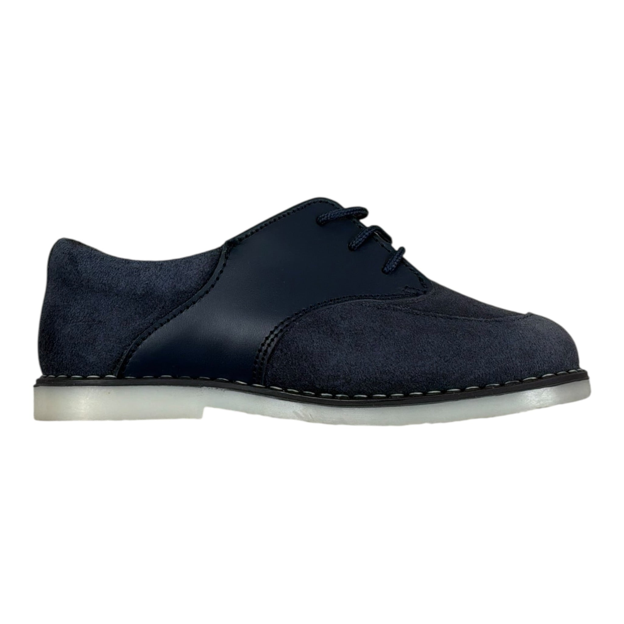 Panyno Mocassino tinta unita con Lacci Blu per Bambino B2625 BLU PANYNO 