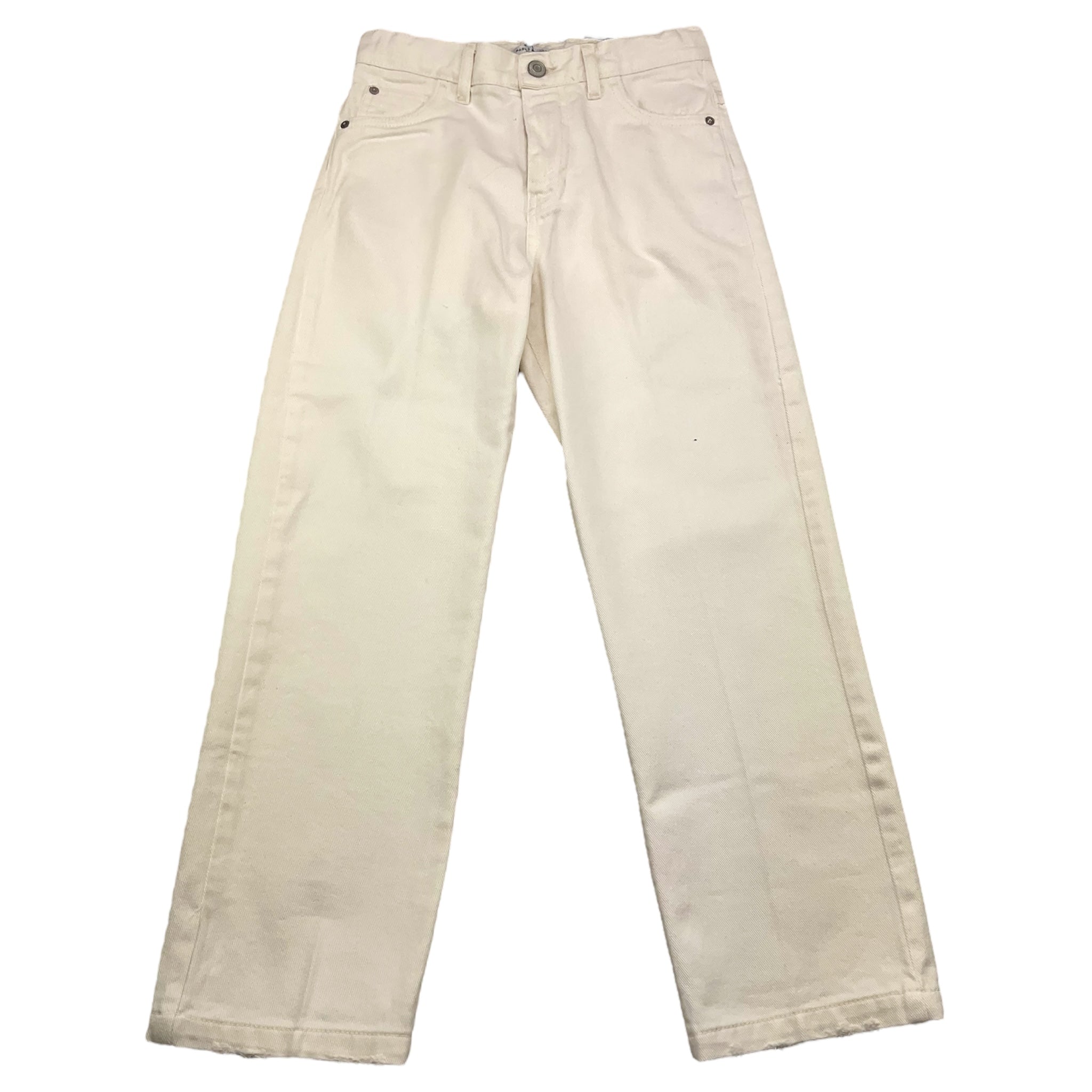Paolo Pecora Jeans Tinta Unita con Girovita Regolabile per Bambino PP3977 BIANCO PAOLO PECORA 