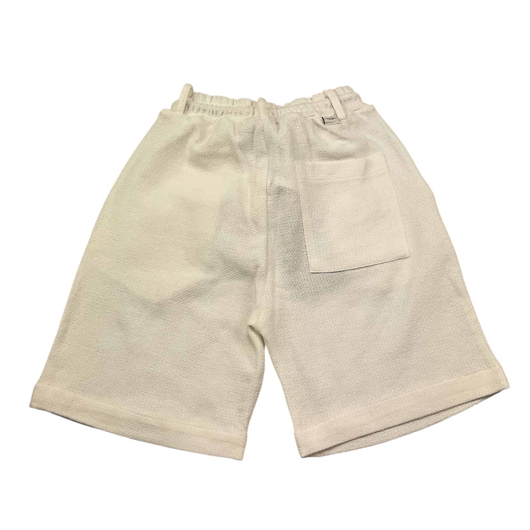Paolo Pecora Bermuda Tinta Unita con Elastico In Vita per Bambino PP4021 BIANCO PAOLO PECORA 