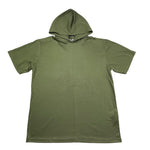 Paolo Pecora T-Shirt Tinta Unita con Cappuccio per Bambino PP4063 VERDE PAOLO PECORA 