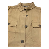 Paolo Pecora Camicia Manica Lunga Tinta Unita per Bambino PP4067 BEIGE PAOLO PECORA 
