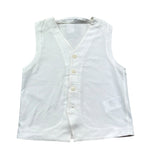 Paolo Pecora Gilet Tinta Unita per Bambino PP4189 BIANCO PAOLO PECORA 