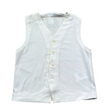 Paolo Pecora Gilet Tinta Unita per Bambino PP4189 BIANCO PAOLO PECORA 
