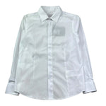 Paolo Pecora Camicia Manica Lunga Tinta Unita per Bambino PP4226 BIANCO PAOLO PECORA 