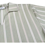 Paolo Pecora Camicia Mezza Manica Fantasia A Righe per Bambino PP42355 VERDE PAOLO PECORA 