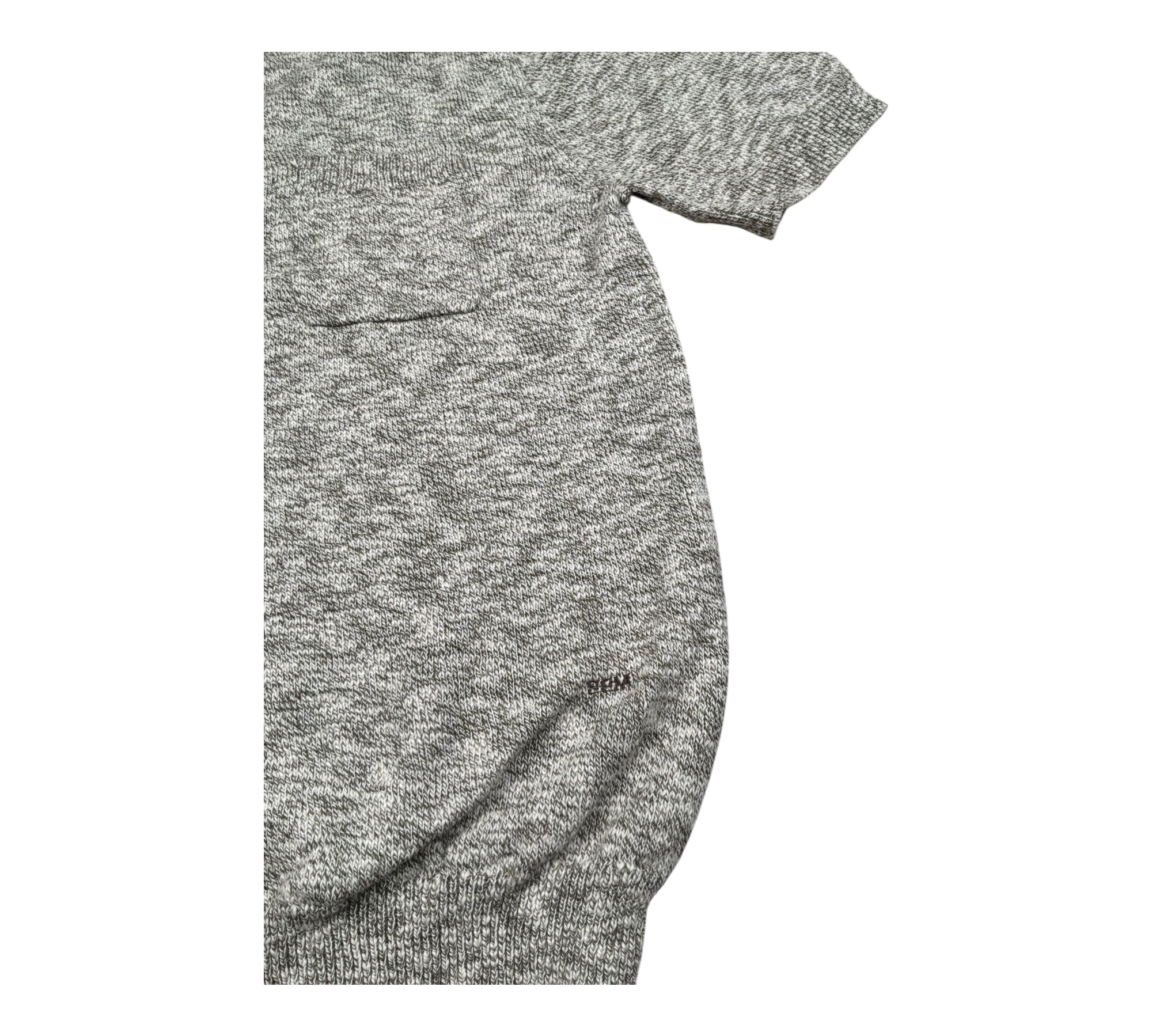 Paolo Pecora T-Shirt In Maglia Tinta Unita con Taschino per Bambino PP4275 VERDE PAOLO PECORA 