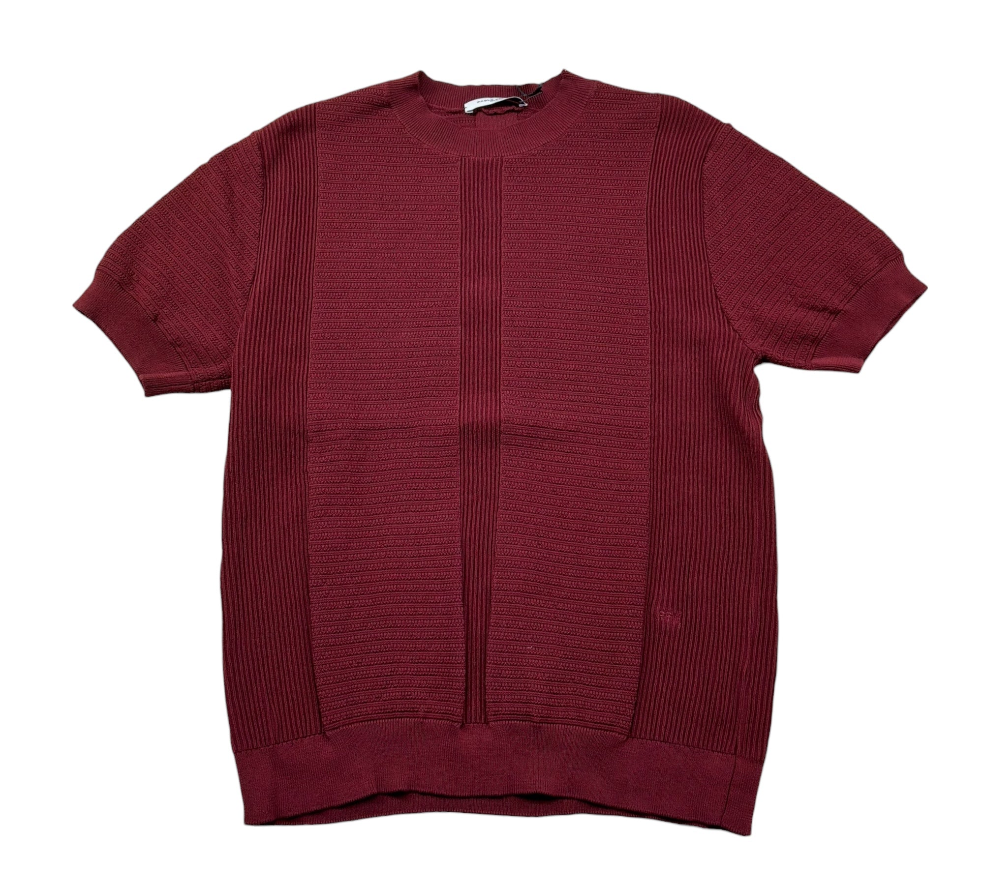 Paolo Pecora T-Shirt Girocollo Tinta Unita per Bambino PP4280 BORDEAUX PAOLO PECORA 