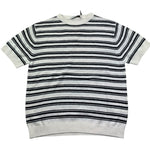 Paolo Pecora T-Shirt Girocollo Fantasia A Righe per Bambino PP4285 BIANCO PAOLO PECORA 