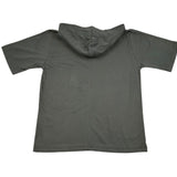 Paolo Pecora T-Shirt Tinta Unita con Cappuccio per Bambino PP4352 VERDE PAOLO PECORA 