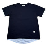 Paolo Pecora T-Shirt Girocollo Tinta Unita per Bambino PP4353 BLU PAOLO PECORA 