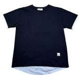 Paolo Pecora T-Shirt Girocollo Tinta Unita per Bambino PP4353 BLU PAOLO PECORA 