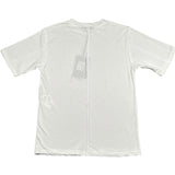 Paolo Pecora T-Shirt Girocollo Tinta Unita con Stampa per Bambino PP4362 BIANCO PAOLO PECORA 