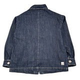 Paolo Pecora Camicia In Denim Tinta Unita Manica Lunga per Bambino PP4371 BLU PAOLO PECORA 