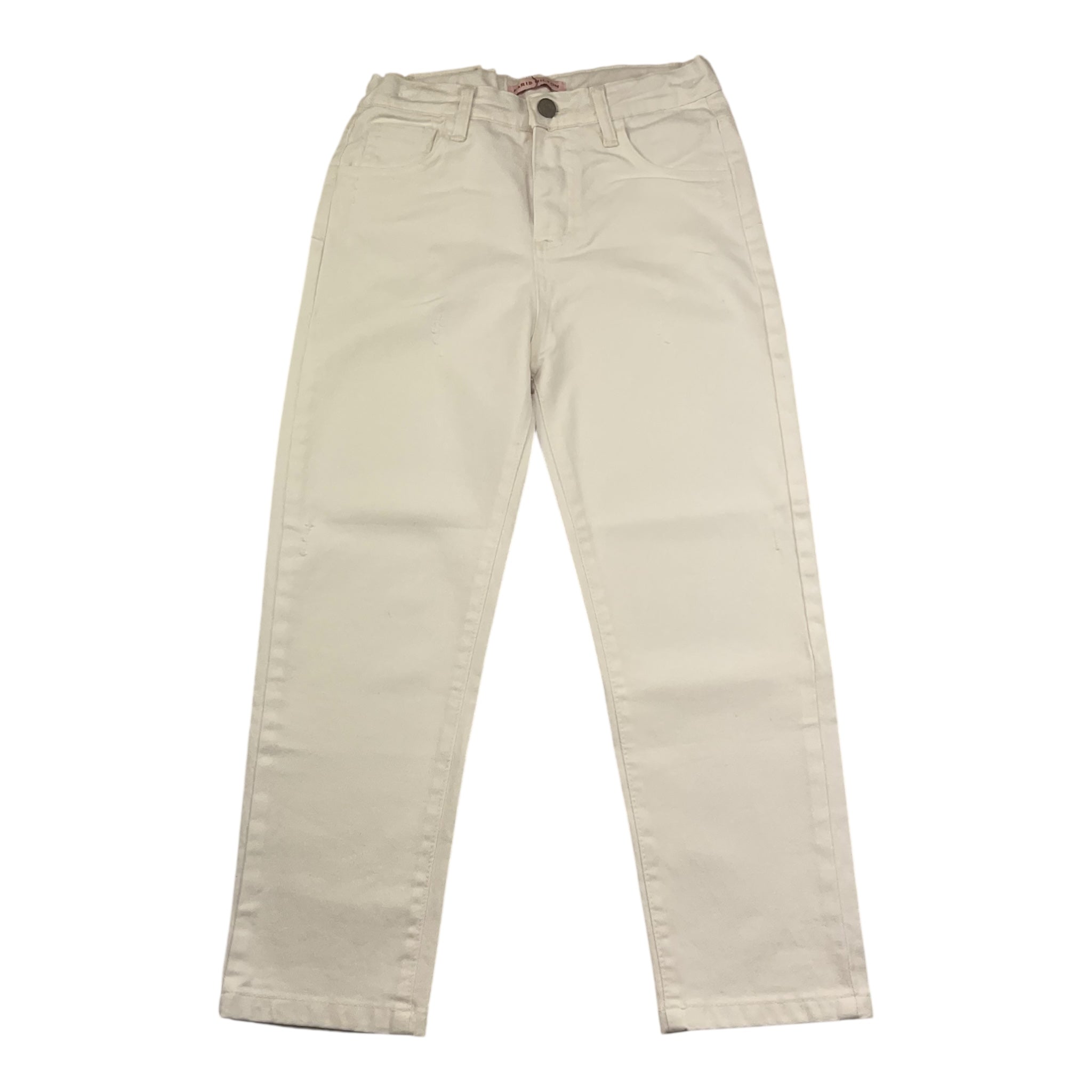 Paris Hilton Pantalone Tinta Unita con Girovita Regolabile per Bambina PH1661 BIANCO PARIS HILTON 