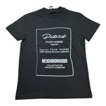 Patriot T-Shirt Girocollo Tinta Unita con Stampa per Bambino PTS006 NERO PATRIOT 