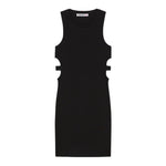 Patrizia Pepe Abito Giromanica tinta unita Nero per Bambina 7A0544X NERO PATRIZIA PEPE 