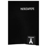 Patrizia Pepe T-Shirt Girocollo Tinta Unita Modello Crop per Bambina 7M0908 NERO PATRIZIA PEPE 