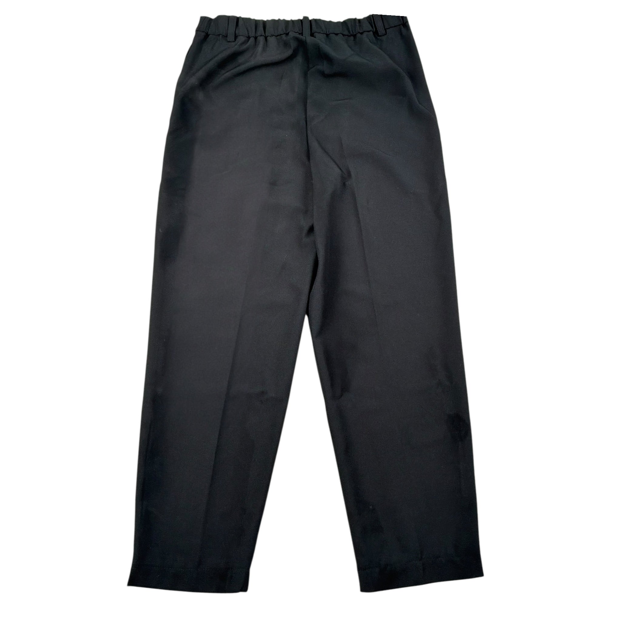 Patrizia Pepe Pantalone Tinta Unita con Elastico In Vita per Bambina 7P0295X NERO PATRIZIA PEPE 