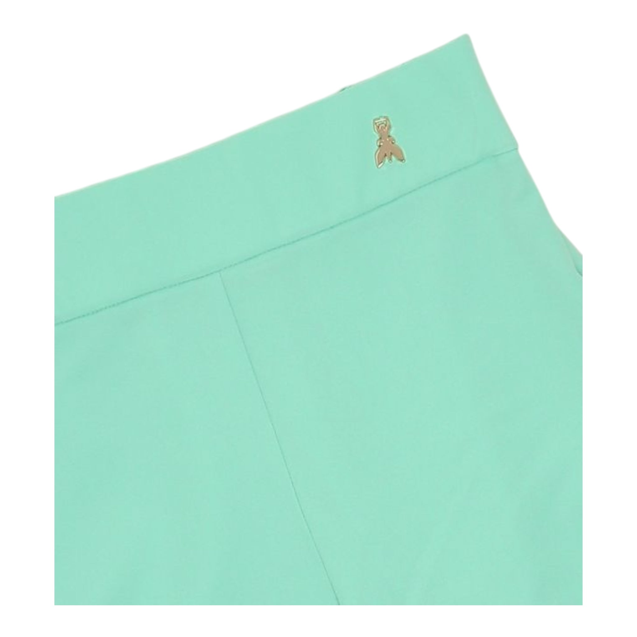 Patrizia Pepe Short Tinta Unita con Elastico In Vita per Bambina 7P0383 VERDE ACQUA PATRIZIA PEPE 