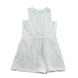 Patrizia Pepe Tutina Intera tinta unita Bianco per Bambina 7T0018X BIANCO PATRIZIA PEPE 